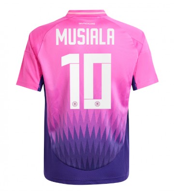 Tyskland Jamal Musiala #10 Udebanetrøje EM 2024 Kort ærmer